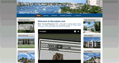 Desktop Screenshot of bocaapts.com
